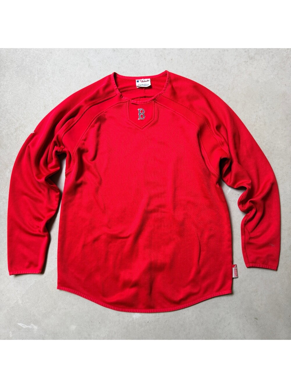 Boston Red Sox Majestic Therma Base Pullover Men’s MLB Authentic